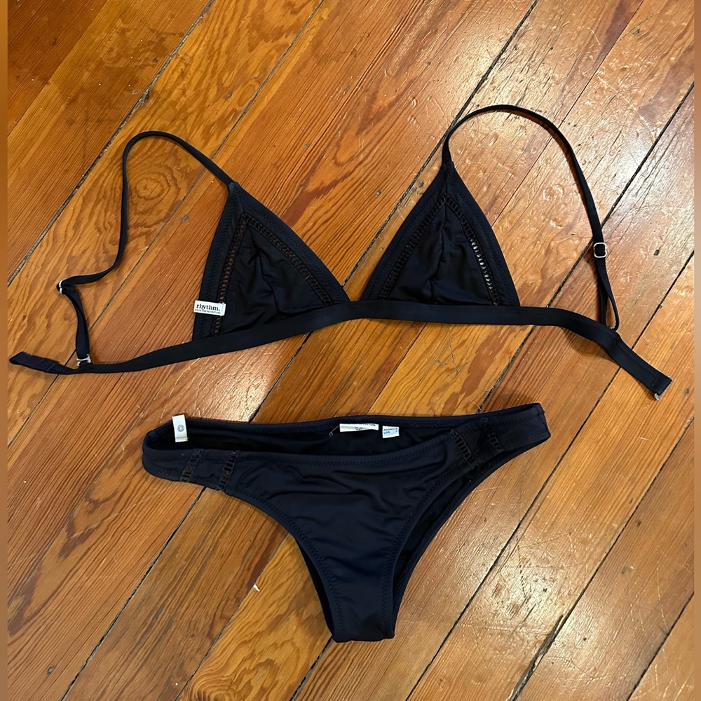 Rhythm swim suit bikini black